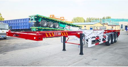 40 Feet Container Chassis Trailer will be Sent to Guam