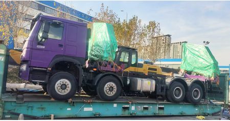 37 Ton Side Loader Truck will be Sent to Guam