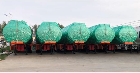 40000L Diesel Tanker Trailer will be Sent to Guam