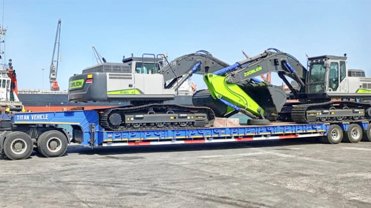 Excavator Low Bed Trailer for Sale in Guam