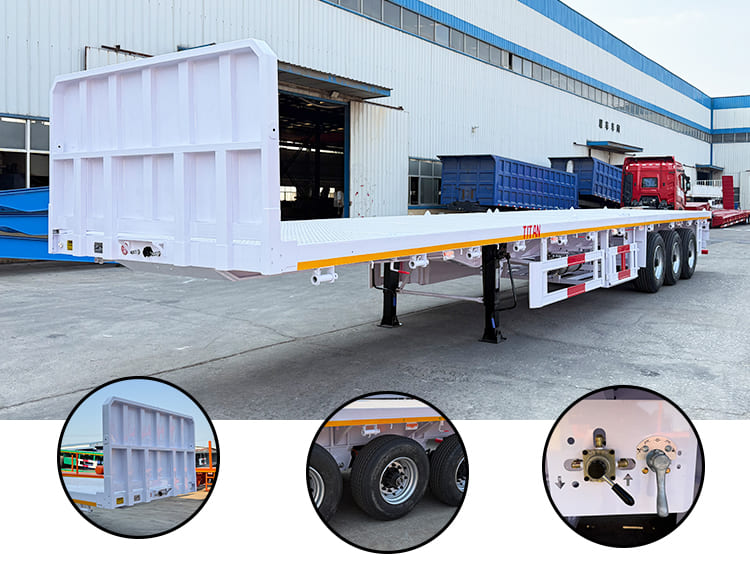 Flatbed Truck Trailer for Sale in Guam