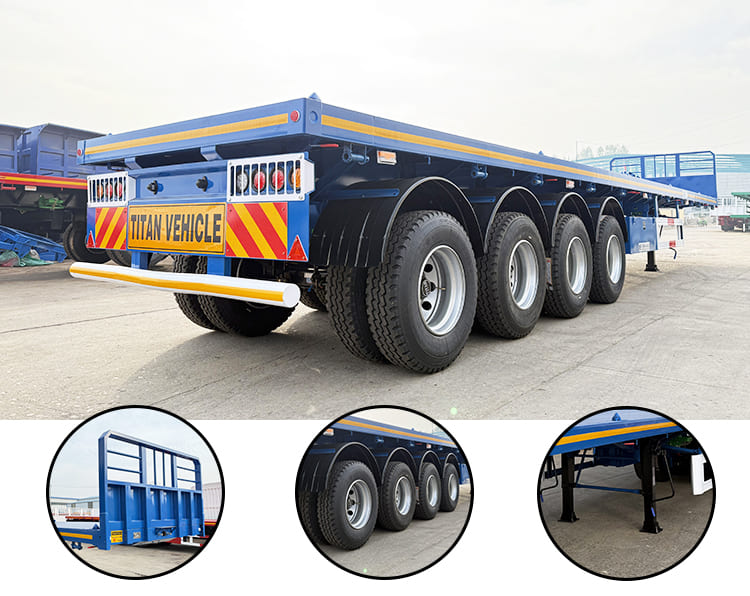 Flatbed Truck Trailer for Sale in Guam