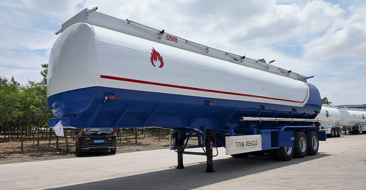 45000 Liters Diesel Petrol Tanker Trailer for Sale in Guam