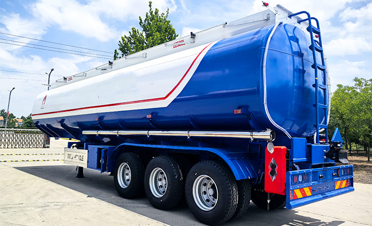 45000 Liters Diesel Petrol Tanker Trailer for Sale in Guam