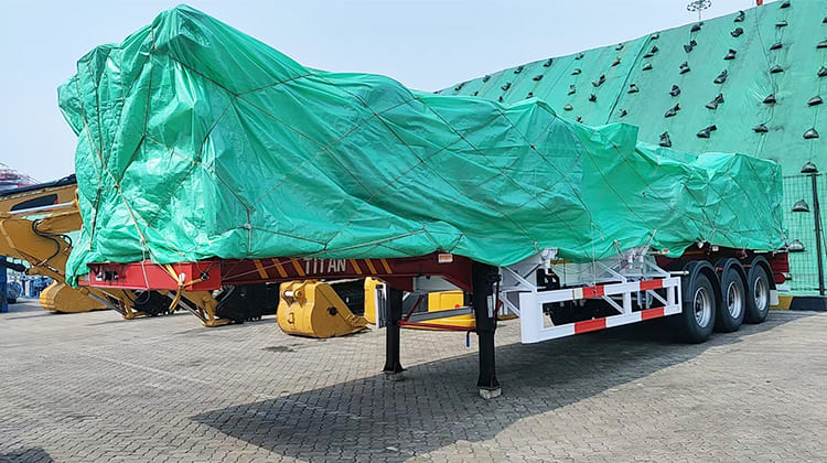 40 Feet Container Chassis Trailer for Sale in Guam