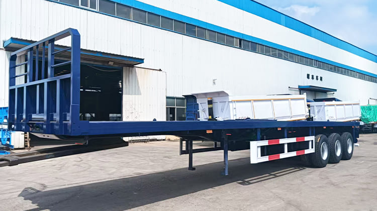 Tri Axle Flat Bed Trailers for Sale in Guam