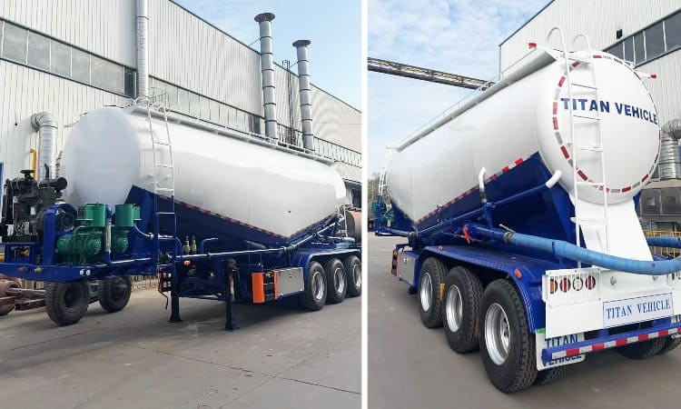 40 CBM Cement Tanker Trailer for Sale in Guam