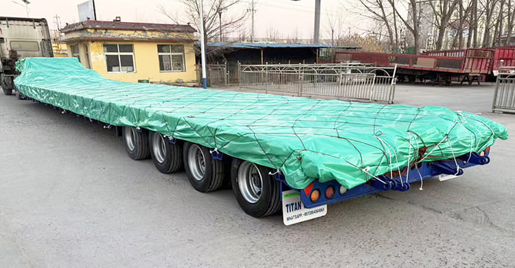 4 Axle Truck Trailer Low Bed for Sale in Guam