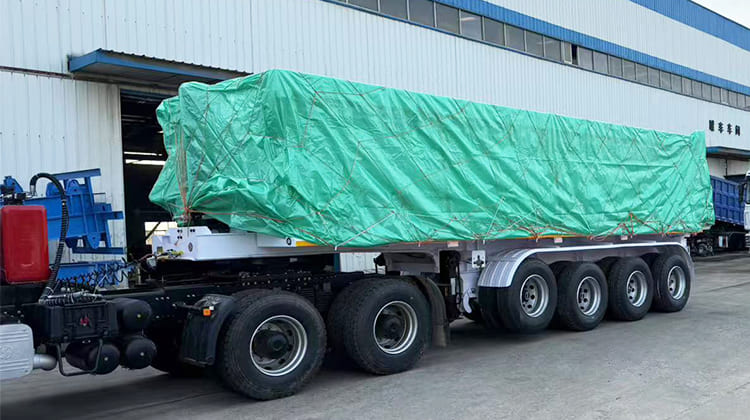 4 Axle End Dumper Trailer for Sale in Guam