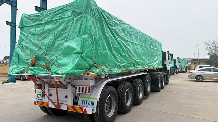 4 Axle End Dumper Trailer for Sale in Guam