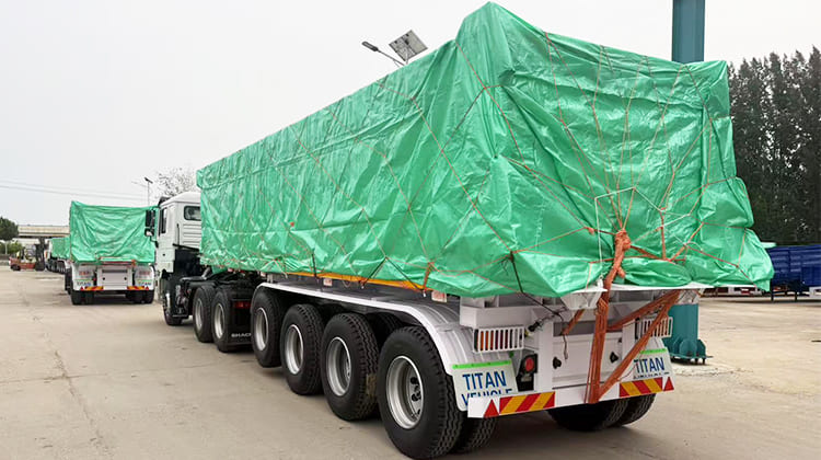 4 Axle End Dumper Trailer for Sale in Guam