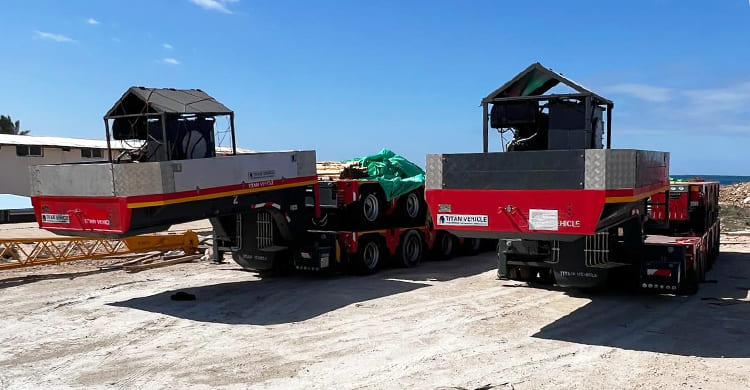 Self Propelled Modular Transporter SPMT Trailer for Sale in Guam