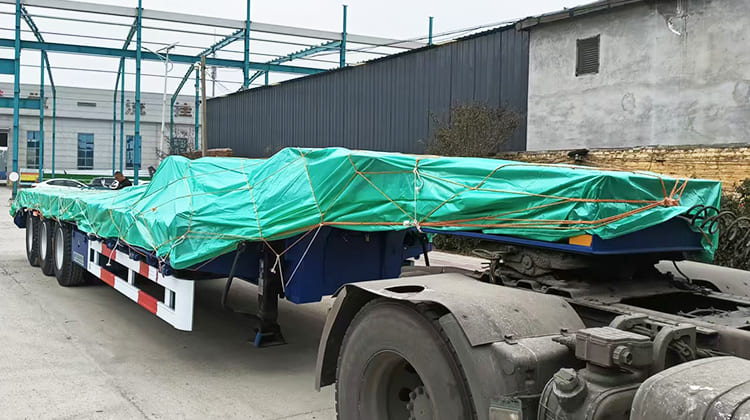 3 Axle Low Bed Trailer Truck for Sale in Guam