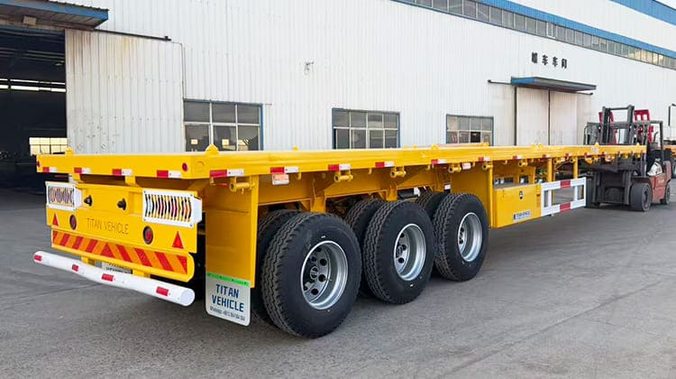 40 Ft Flatbed Semi Trailer for Sale in Guam