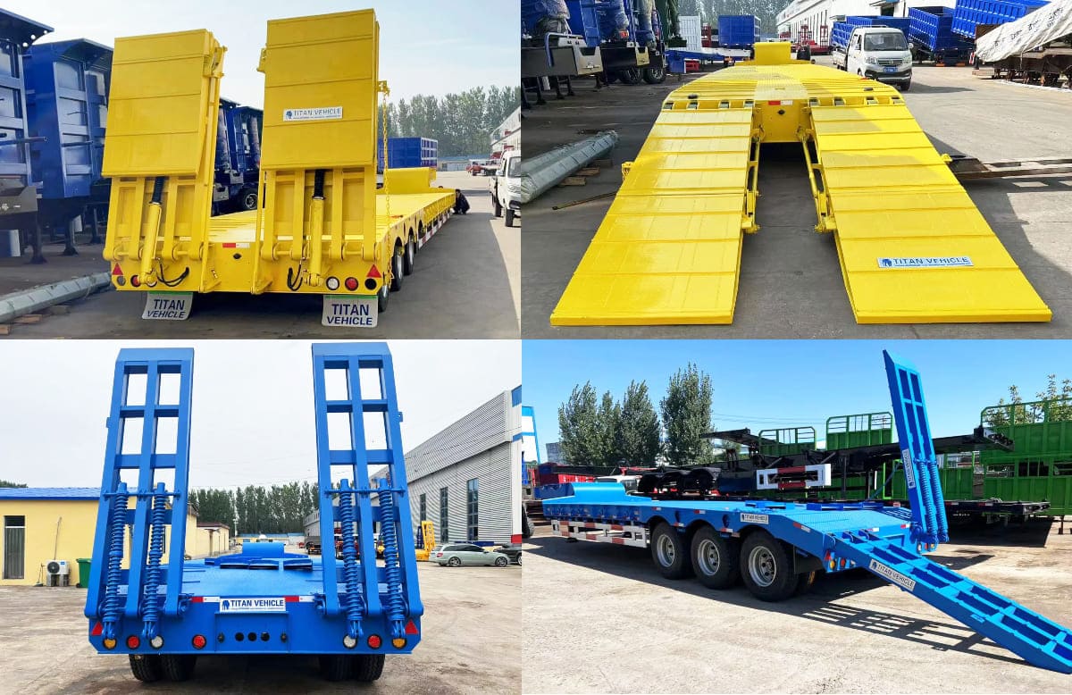 Truck Trailer Low Bed | Low Bed Trailer for Sale in Guam