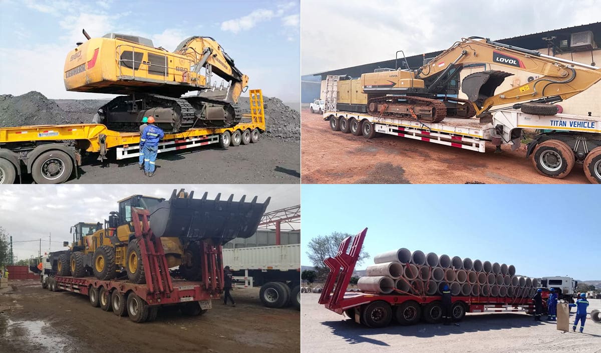 Truck Trailer Low Bed | Low Bed Trailer for Sale in Guam