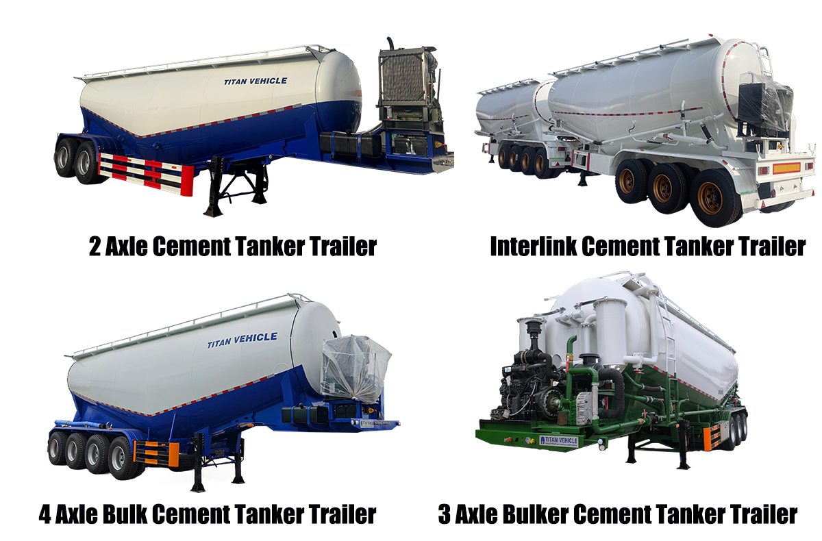 Bulk Cement Tanker Trailer | Bulker Cement Tanker for Sale in Guam