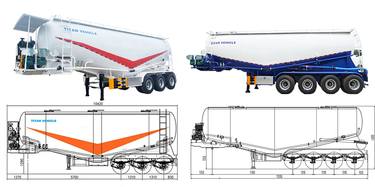 Bulk Cement Tanker Trailer | Bulker Cement Tanker for Sale in Guam Bulk Cement Tanker Trailer | Bulker Cement Tanker for Sale in Guam