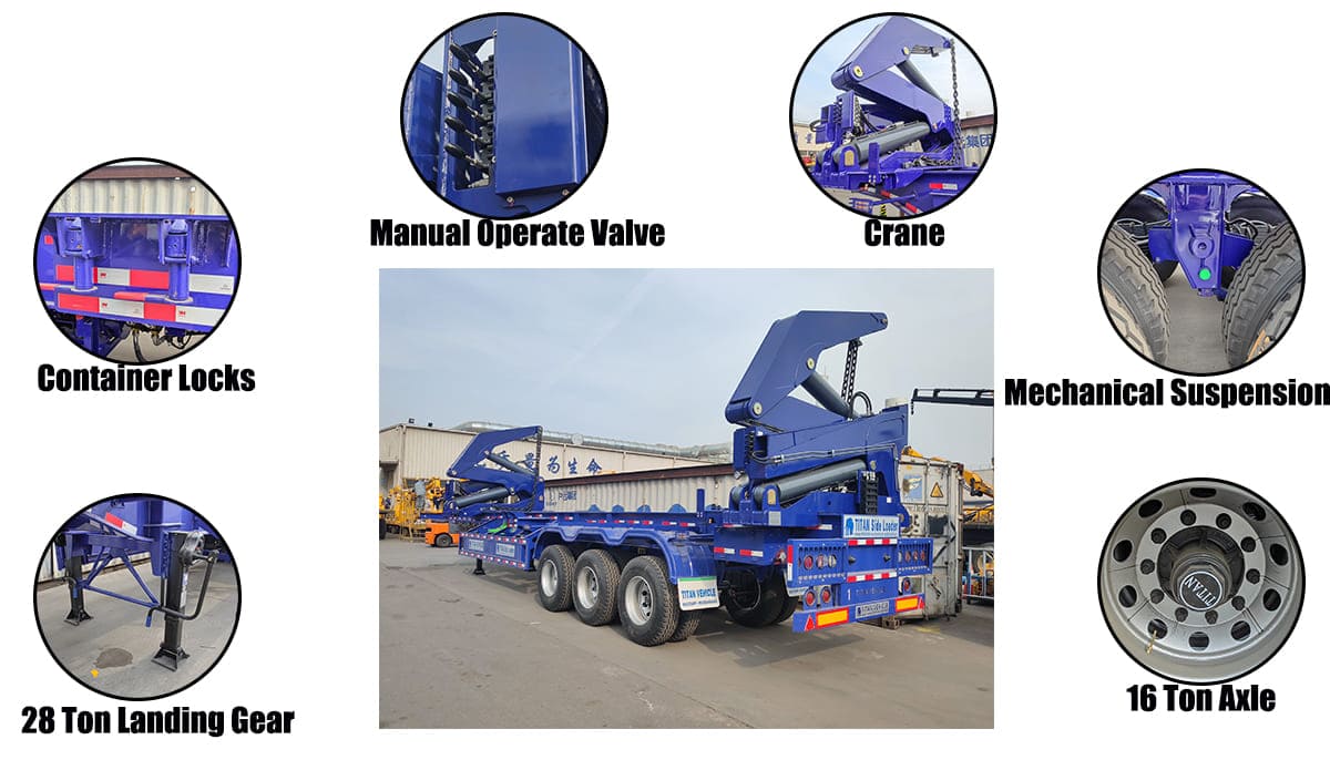 Container Side Loader Trailer for Sale in Guam