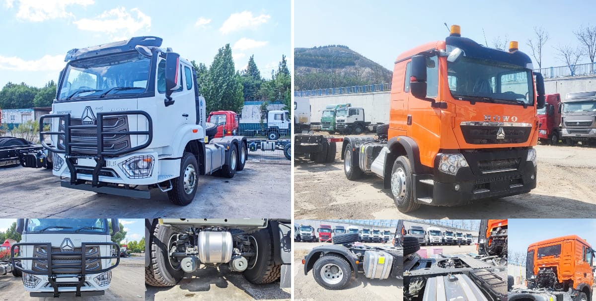 Guam Truck - Sinotruk Howo Tractor Trucks for Sale