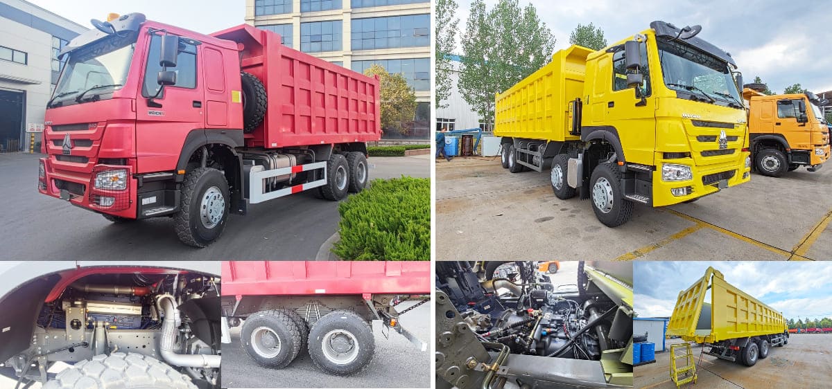 Howo Dump Truck Price | Sinotruk Howo Dump Trucks for Sale in Guam