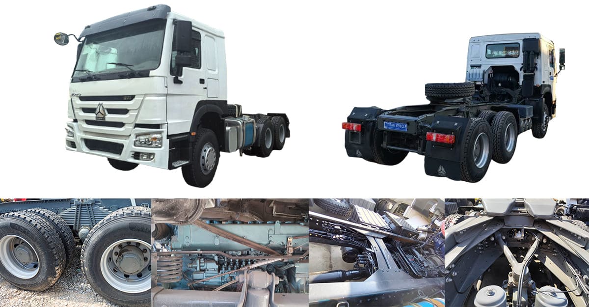 Slightly Used Trucks Prices - Sinotruk Howo Tractor Trucks for Sale in Guam