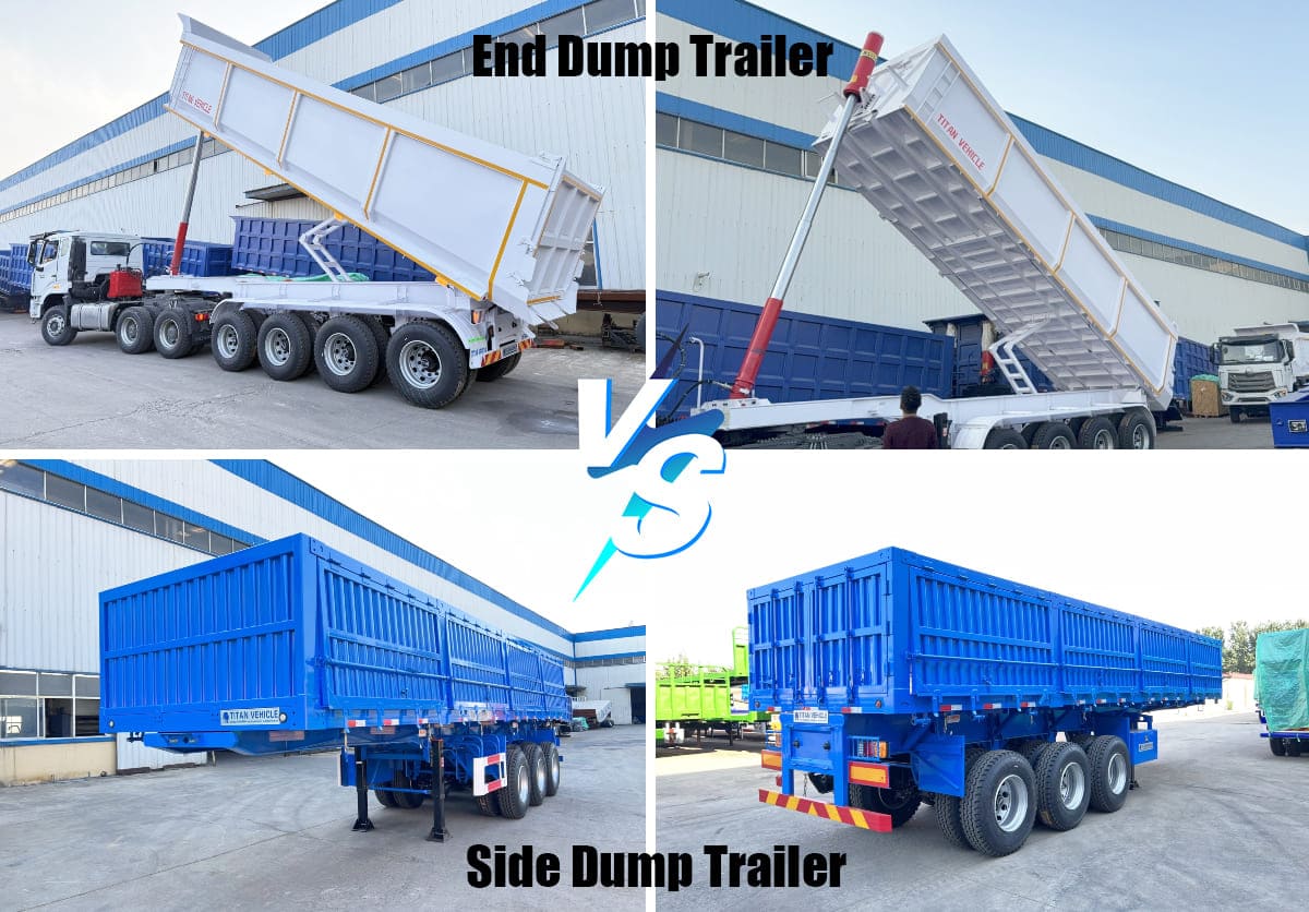 End Dump Trailer for Sale in Guam