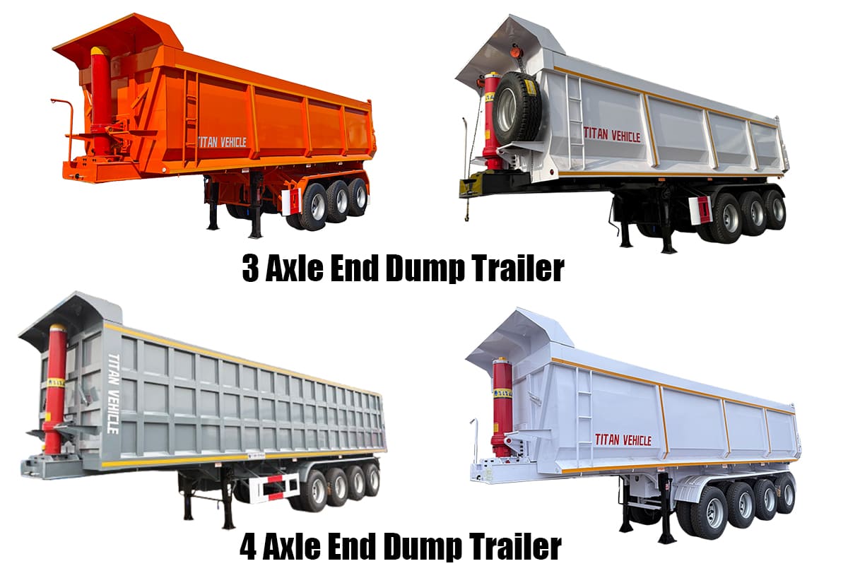 End Dump Trailer for Sale in Guam