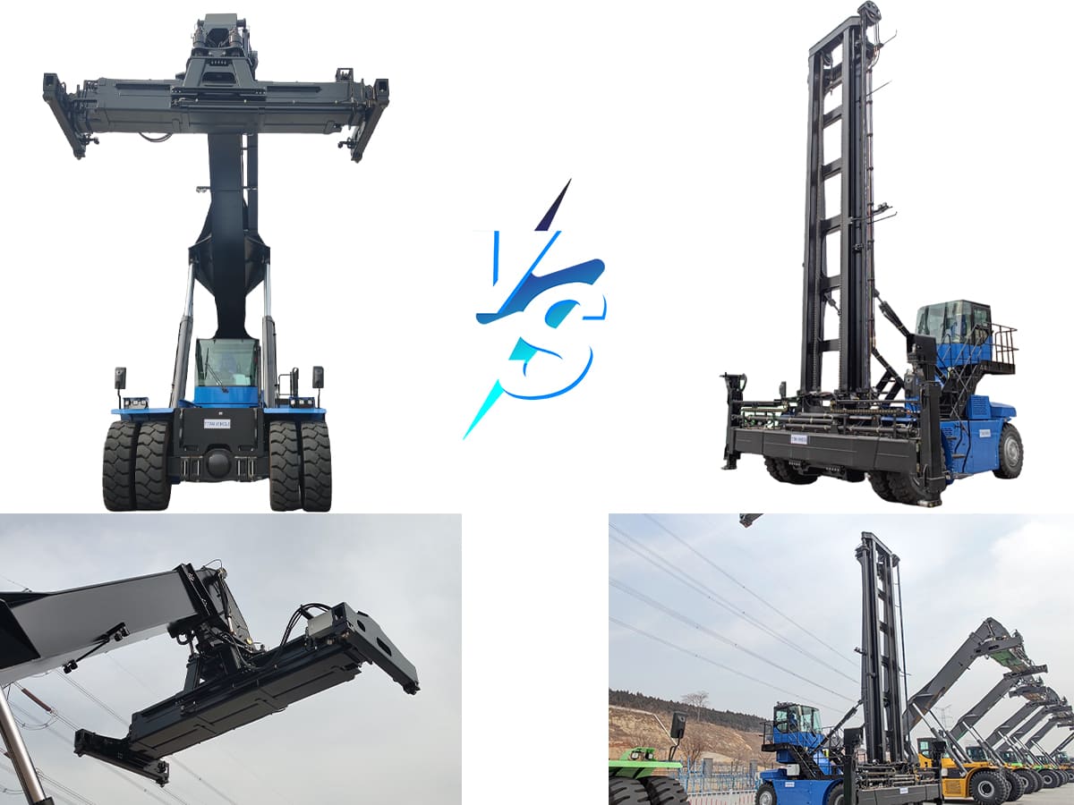 Container Reach Stacker Machine for Sale in Brazil