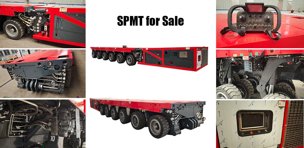 Goldhofer Trailer  Nicolas Trailer  Self Propelled Modular Transporter SPMT for Sale in Mexico