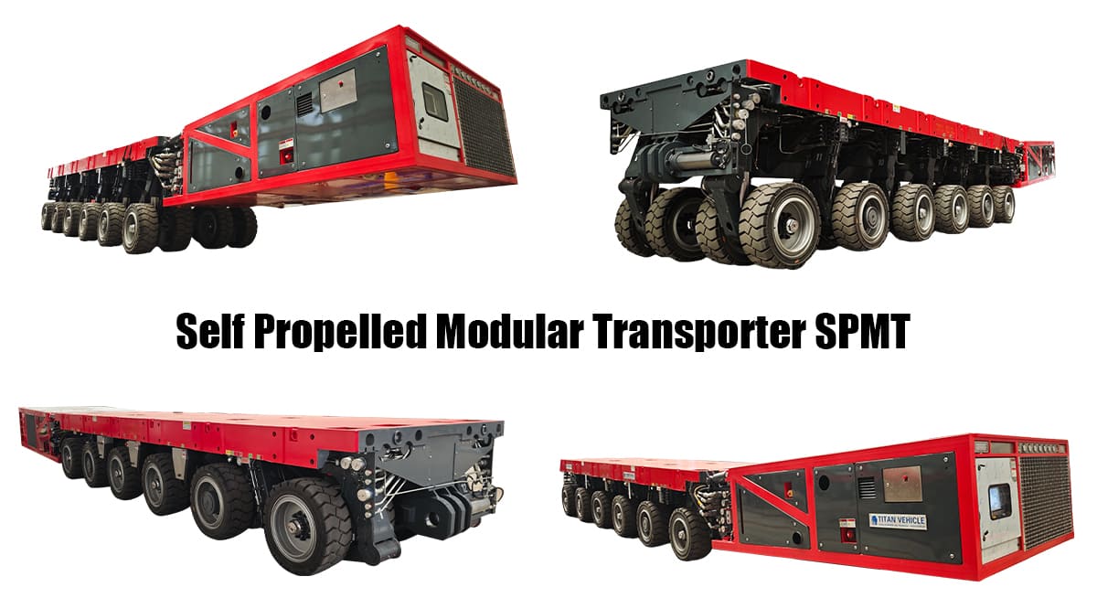 Goldhofer Trailer  Nicolas Trailer  Self Propelled Modular Transporter SPMT for Sale in Mexico