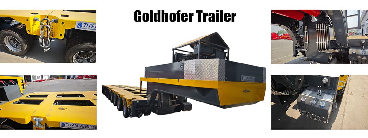 Goldhofer Trailer  Nicolas Trailer  Self Propelled Modular Transporter SPMT for Sale in Mexico
