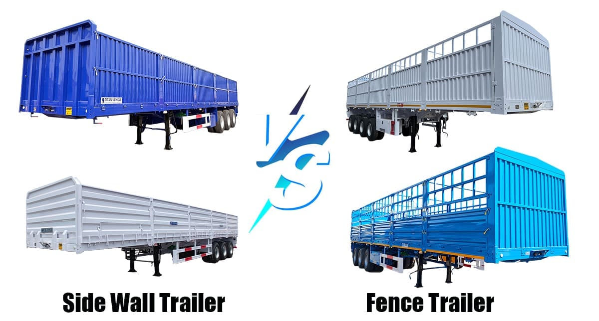 Livestock Trailer with Fence | Fence Trailer for Sale in Guam