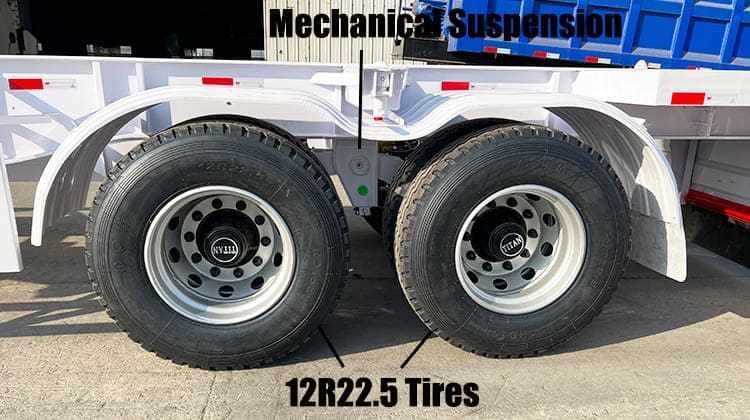 2 Axle 40 Foot Shipping Container Trailer | Skeletal Semi Trailer for Sale in Guam