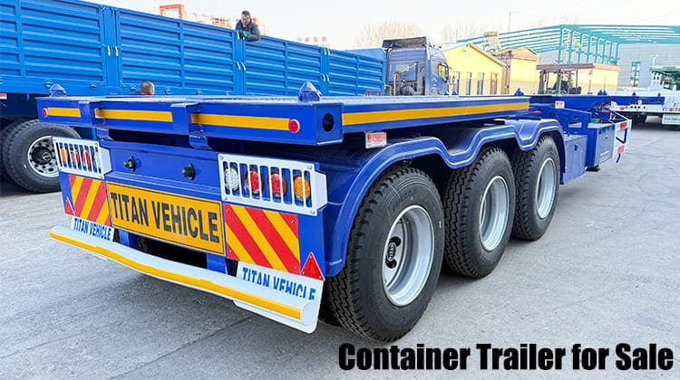 40 Container Chassis for Sale  Container Trailer for Sale in Guam