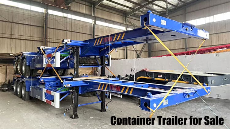 40 Container Chassis for Sale  Container Trailer for Sale in Guam