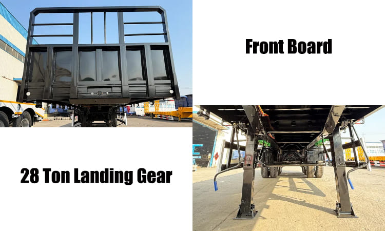 Triple Axle Flatbed Trailer for Sale in Guam, Guhgt