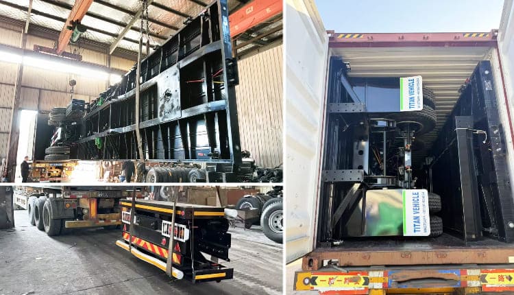 Triple Axle Flatbed Trailer for Sale in Guam, Guhgt