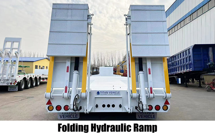 80 Ton Low Low Bed Trailer for Sale in Guam, Gugum