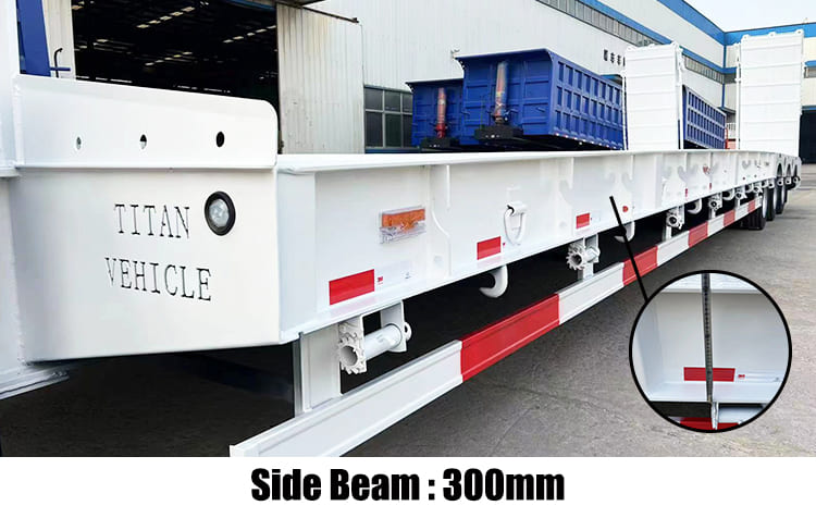 80 Ton Low Low Bed Trailer for Sale in Guam, Gugum