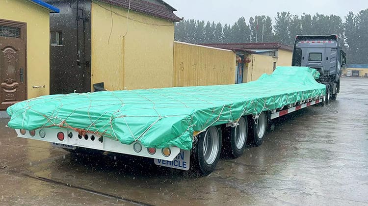 80 Ton Low Low Bed Trailer for Sale in Guam, Gugum