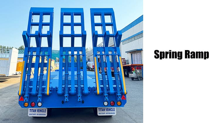 3 Axle Lowbed Trailer | Lowbed Semi Trailer for Sale in Guam