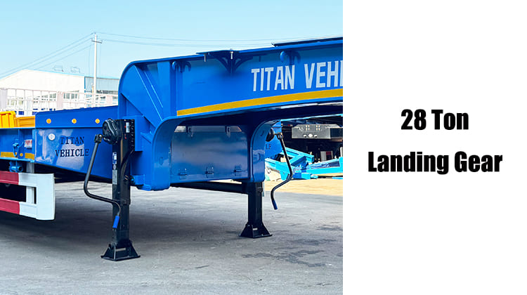 3 Axle Lowbed Trailer | Lowbed Semi Trailer for Sale in Guam