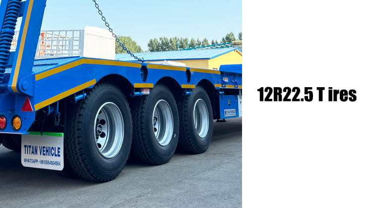 3 Axle Lowbed Trailer | Lowbed Semi Trailer for Sale in Guam