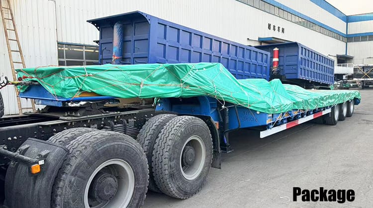 3 Axle Lowbed Trailer | Lowbed Semi Trailer for Sale in Guam