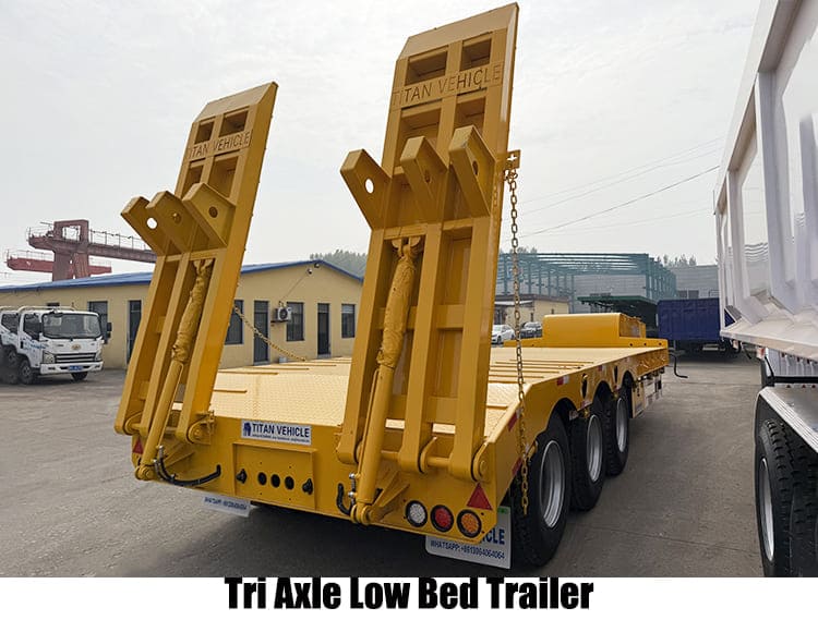  Tri Axle Truck Trailer Low Bed | Low Bed Trailer for Sale in Guam