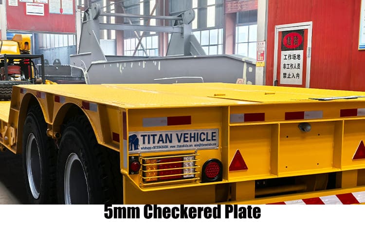 2 Axle 60 Ton Hydraulic Detachable Gooseneck Lowboy Trailers for Sale in Guam, Guaga