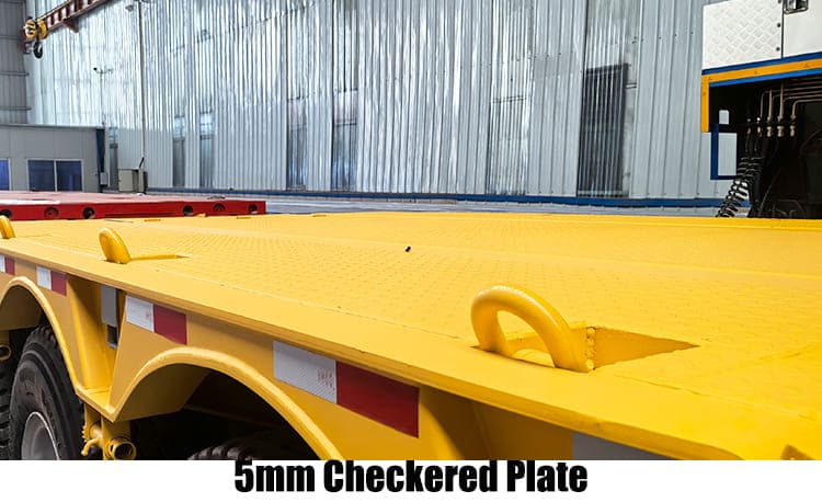 3 Axle 100 Ton Folding Gooseneck Trailer | Custom Lowboy Trailers for Sale in Guam