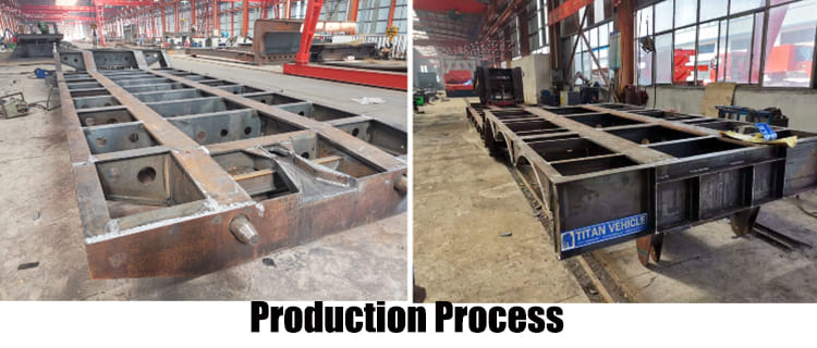 3 Axle 80 Ton Excavator Lowboy Gooseneck Trailer for Sale in Guam, Gugum
