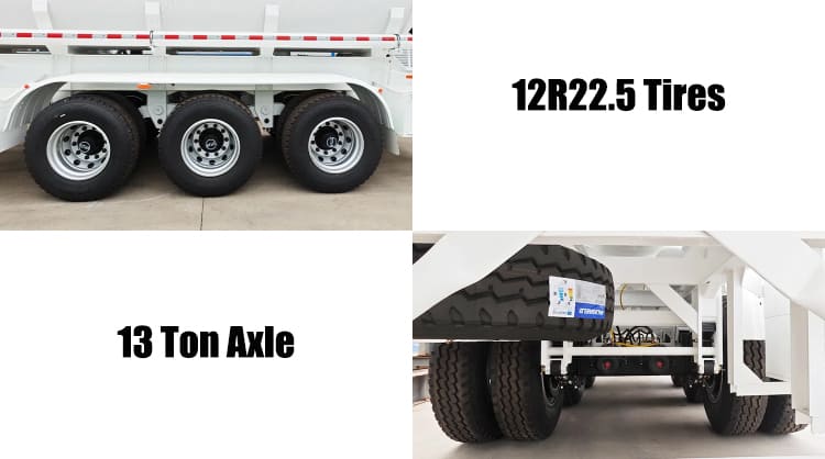 42000 Liters Fuel Tanker Trailer for Sale in Guam, Guaga